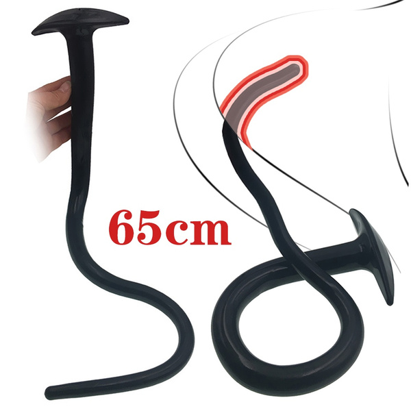 65CM Super Long Dildo Anal Massage Anus Dilators Vagina Masturbation