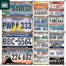 licenseplate, licenseplatesign, garagetinsign, tinsignvintage