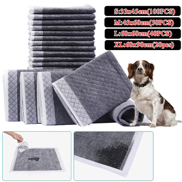 charcoal pee pad
