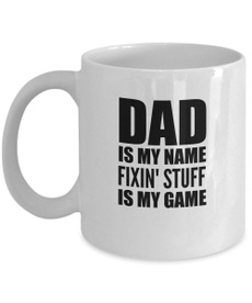 dad, name, I, Coffee Mug