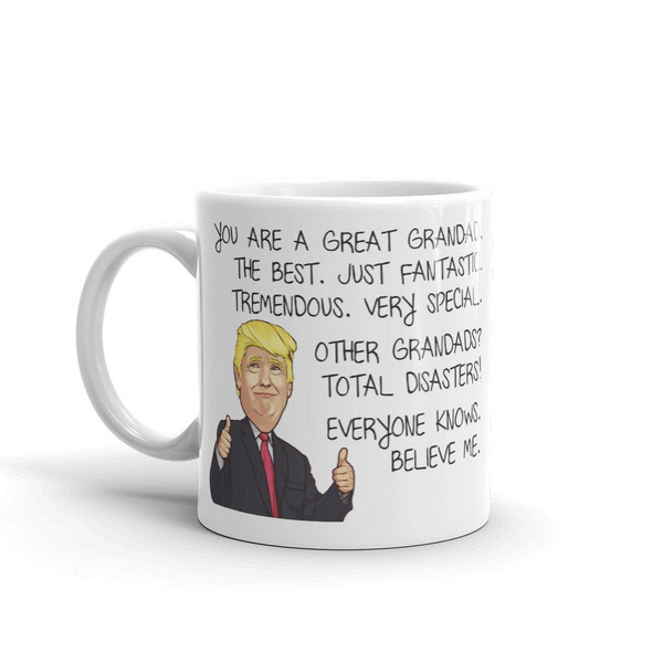 Trump Grandpa Mug For Grandpa Gifts For Grandpa Coffee Mug Funny