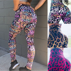 Fitness, Fashion, pants, leopard print