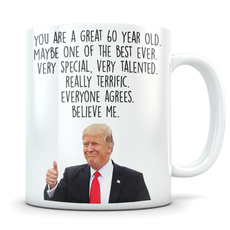 Funny, Gifts, 60th, Coffee Mug