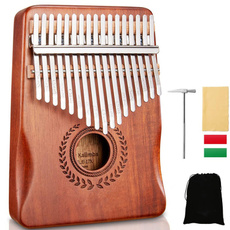 Wood, Musical Instruments, fingerpiano, kalimba17key