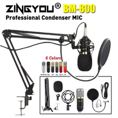 recording, Microphone, micwithstand, bm800
