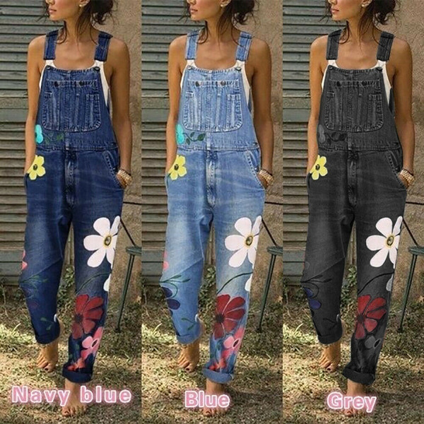 denim jumpsuit for ladies