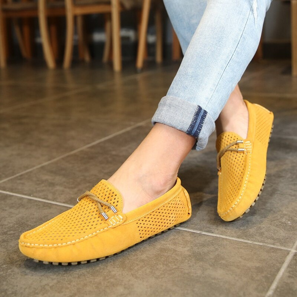 NORTHMARCH Mens Mocassini In Pelle di Moda Uomo Estate Scarpe Slip-On di  Guida Scarpe Scarpe Da Uomo Traspirante Casual Scarpe Sepatu Kulit Pria |  Wish