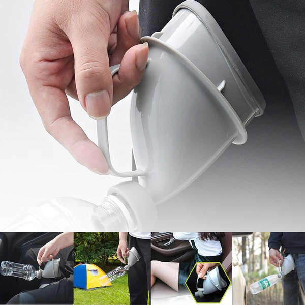 Outdoor Car Travel Portable Adult Urinal Unisex Potty Pee Funnel Embudo ...