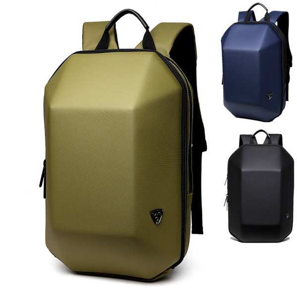 Men's Backpack Waterproof Laptop Bag Hard Shell Backpack Anti