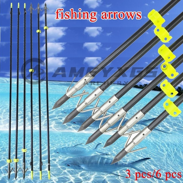 Archery Fishing Arrows Bowfishing Arrow Barb Grapple Point Hunting