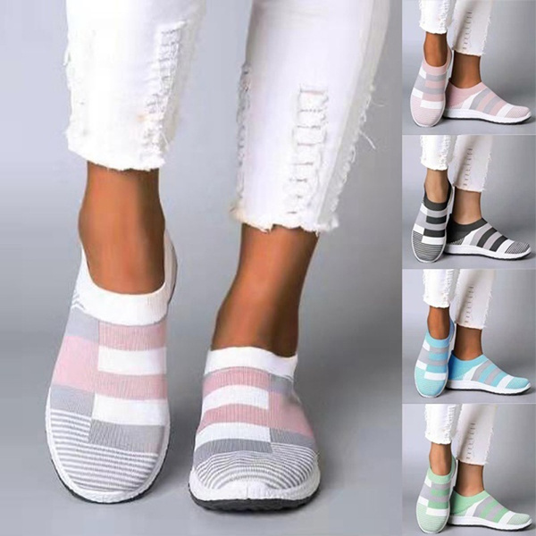 knit sock runner trainers