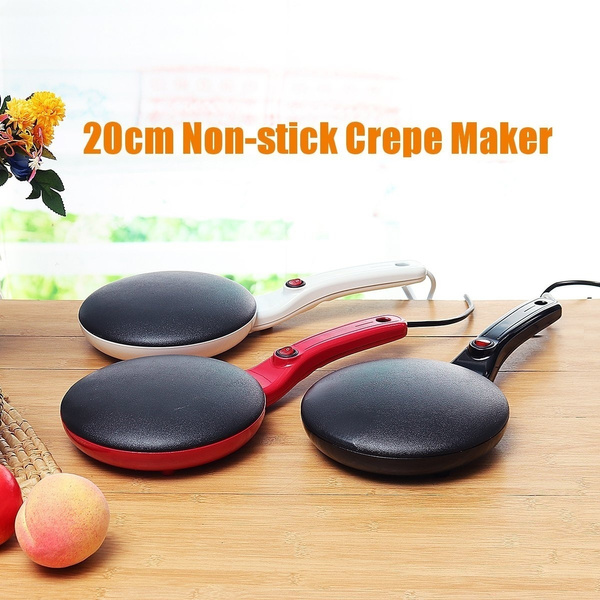 7 Electric Crepe Maker,NonStick Pancake Baking Pan,Frying Griddle Machine  Pan