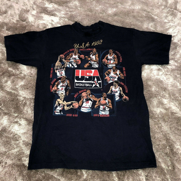 vintage usa basketball shirt