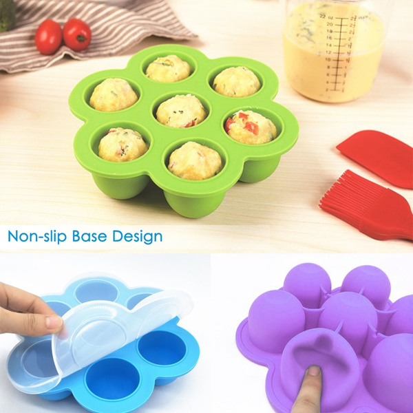 Instant Pot Silicone Egg Bites Mold Storage Container w/Lid 7 Cups