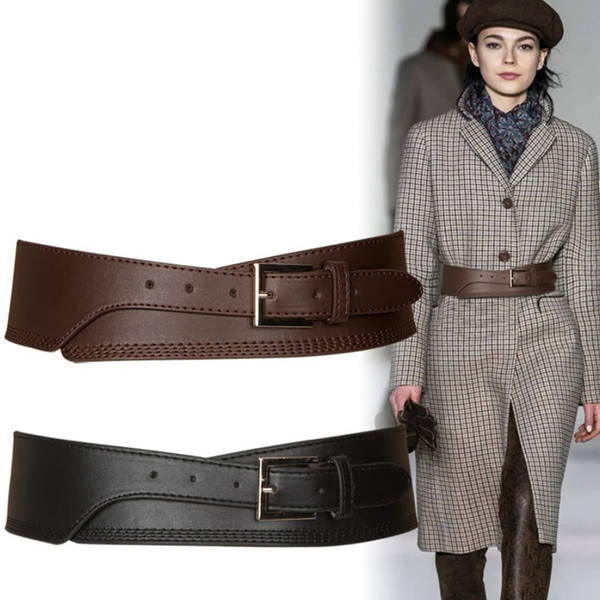 High-Quality Genuine Cow Leather Waist Belt for Women | Leather Waist Corset Belt | Wide Waist Corset Belt | Waist Belts for Women Dresses
