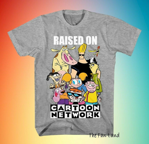 New Cartoon Network Raised On Men's Vintage T-Shirt | Wish New Cartoon Network Raised On Men's Vintage T-Shirt | Wish