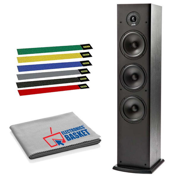polk t50 150 watt home theater floor standing tower speaker