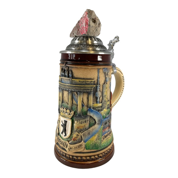 Limited Edition Berlin Wall Germany Beer Stein .5L Made in Germany One