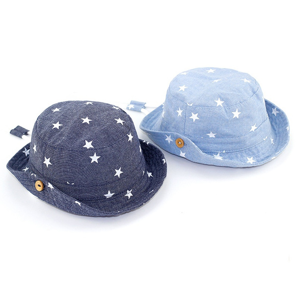 baby denim hat