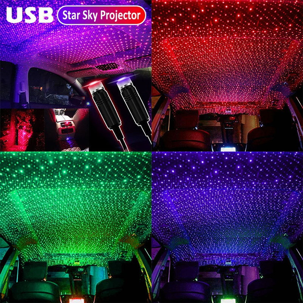 starry roof light car