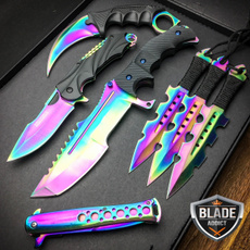 rainbow, pocketknife, fixedblade, PC