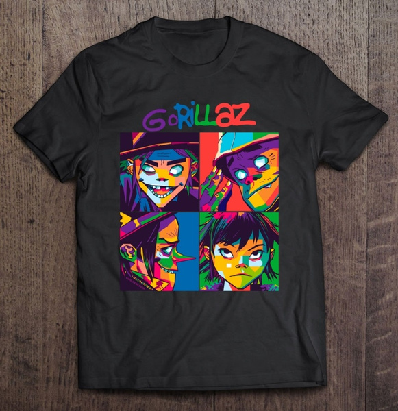 T shirt outlet gorillaz