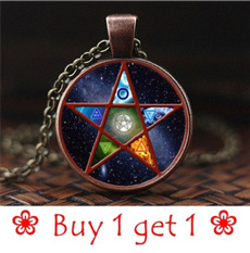 wiccan, Chain Necklace, Fashion, Jewelry