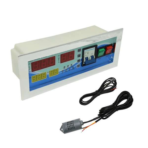 Automatic Egg Incubator Controller Xm-18d Thermostat Temperature Humidity Sensor 