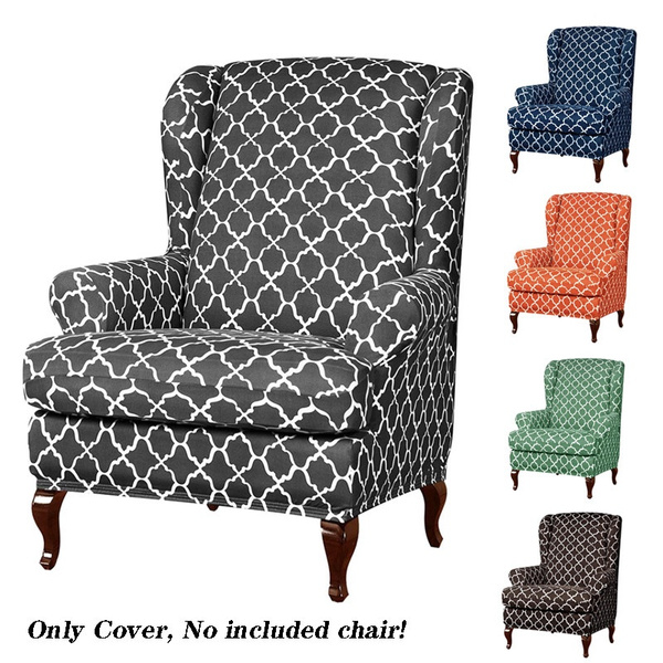 Wingback Chair Covers Recliner Wing Arm, Wing Back Sofa Covers