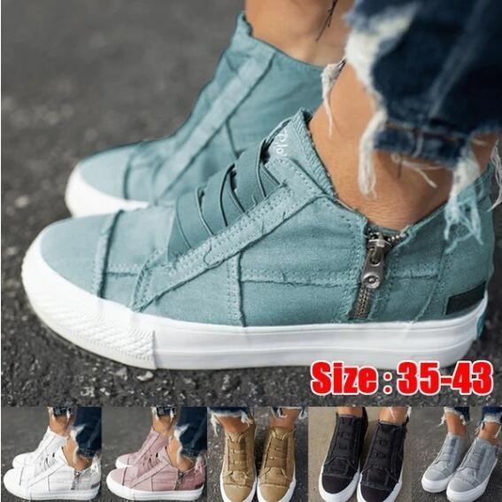 daily flat heel sneakers green