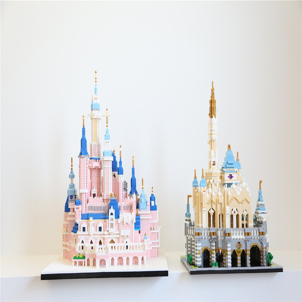 Plastic castle shop building blocks