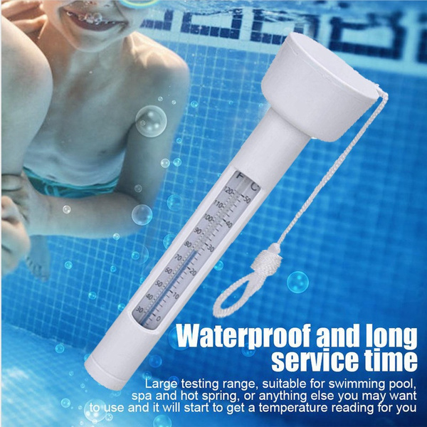 PinShang Floating Pool Thermometer Water Sensor Thermometer Float Tester for Swimming Pool Bath Hot Spring 