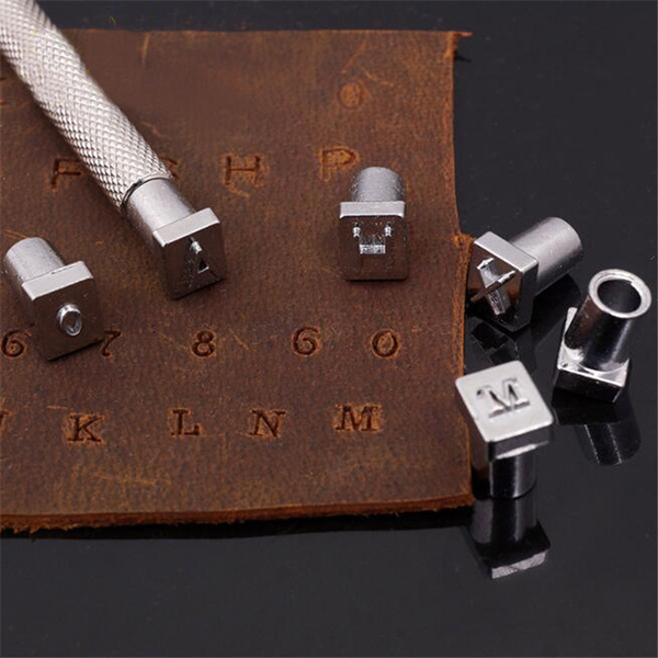 Alphabet or Numbers Stamps Craft Set Letters Punch Steel Metal Leather Tool Kit