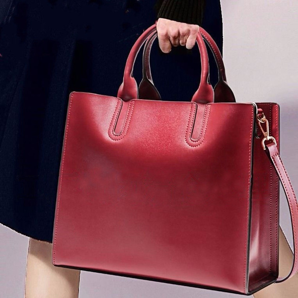 Fashion Women Handbag Leather Messenger Shoulder Bag Large Tote Ladies Purse Bag 