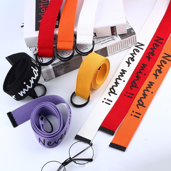 plus size yellow belt