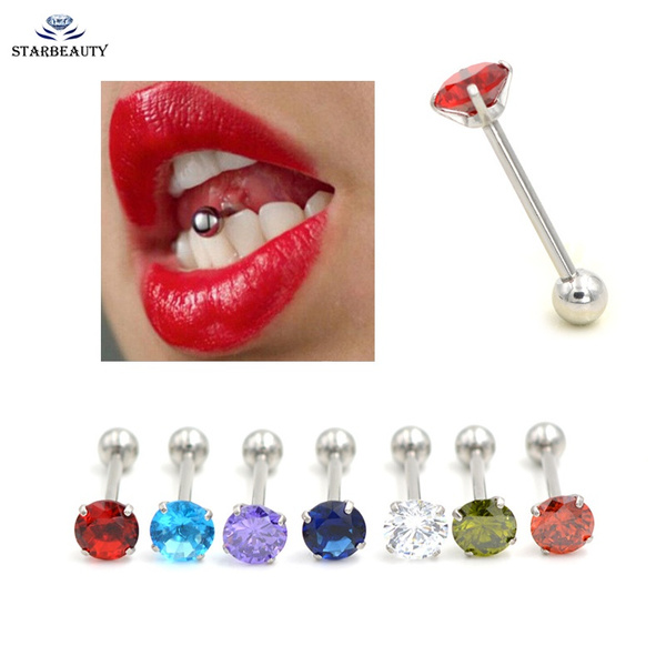 Tongue rings for on sale girls