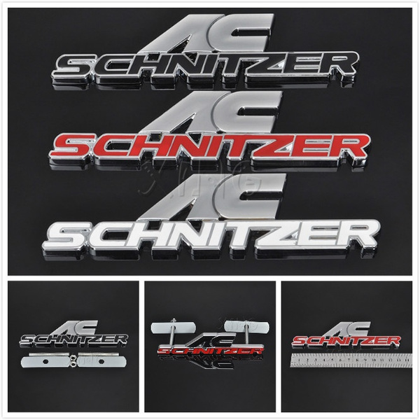 Metal Car Grill Emblem Auto Grille Badge Refitting Logo For BMW AC