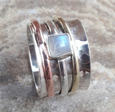 Sterling, rainbow, Jewelry, 925 silver rings