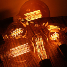 incandescentbulb, edisonlamp, lights, retrobulb