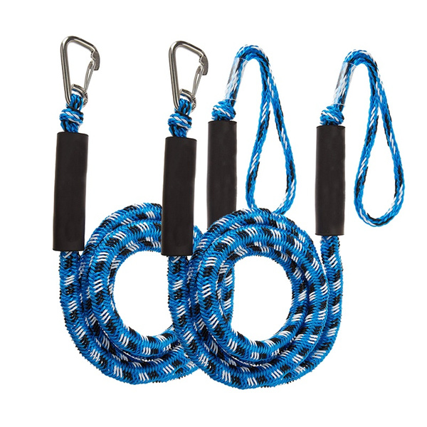 2Pcs Heavy Duty Nylon Marine Mooring Rope Boat Bungee Dock Line Anchor Rope  Docking for Camping Hiking Accessories | Wish