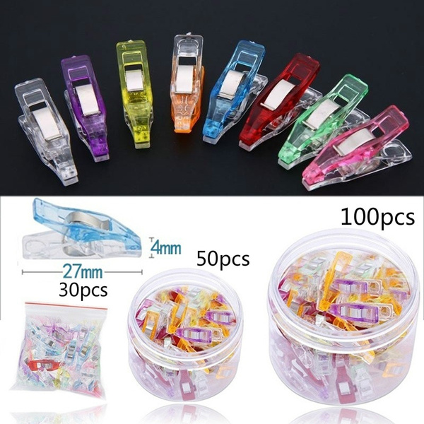 Quilting Supplies of 100pcs Sewing Clips Multipurpose Wonder Clips