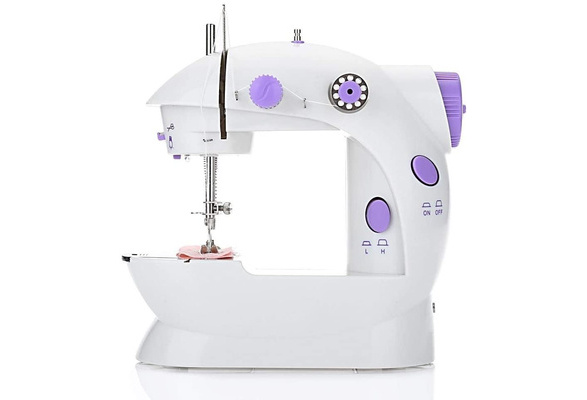 Mini Electric Sewing Machine Portable Electric Crafting Speed Crafting Mending Machine Electric Overlock Sewing Machines A