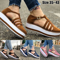 casual shoes, Summer, Sandals, Platform Shoes