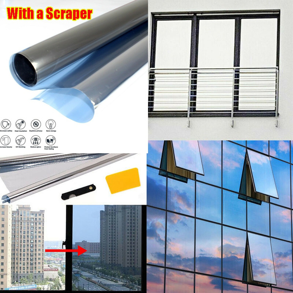 Application Daytime Privacy Window Glass Sticker Frosted Glass Film Window Film