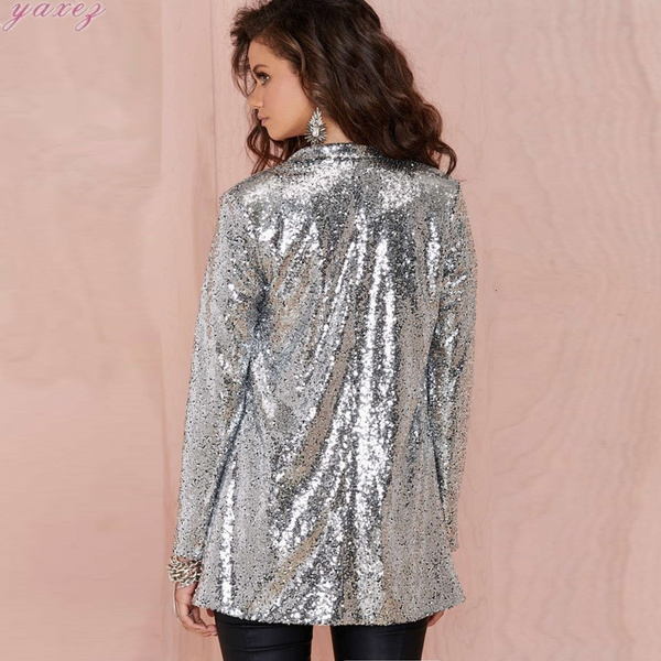 silver evening jackets for women