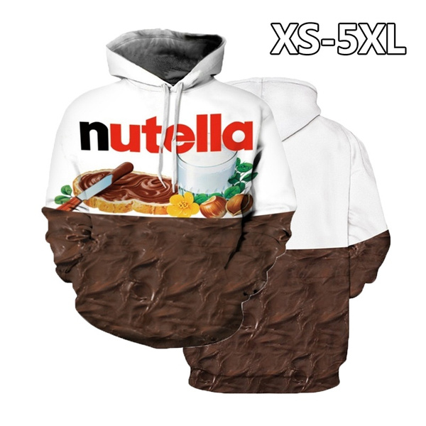 Nutella chocolate store print hoodie