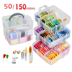 Box, Polyester, Knitting, Thread