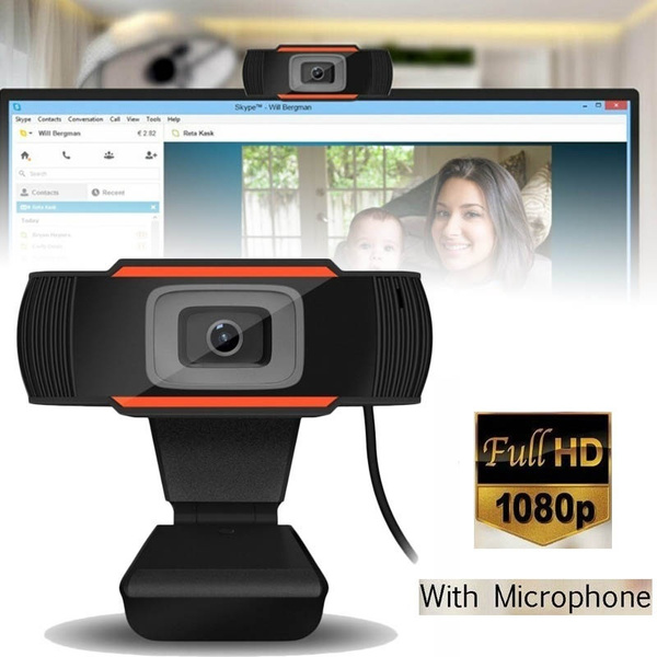 Rotatable 2.0 HD Webcam PC Digital USB Camera Video Recording Webcam ...