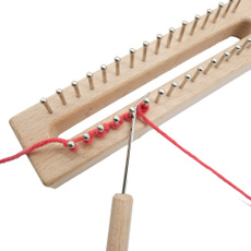 woolen, loom, Knitting, knitter
