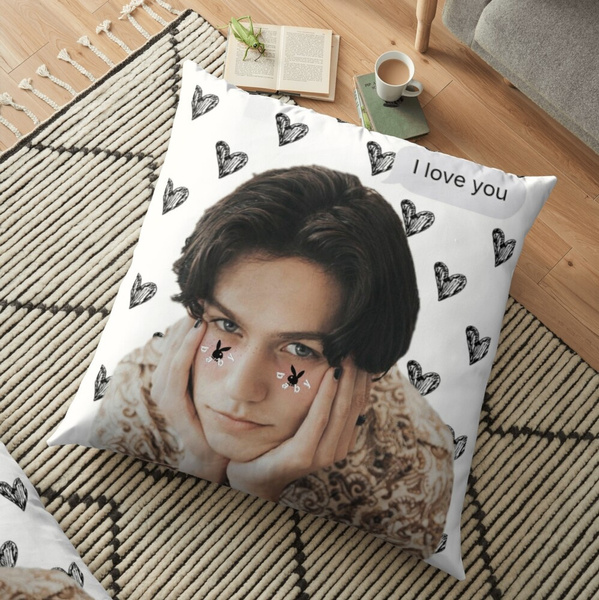 Chase Hudson lilhuddy Emo Aesthetic Pattern Pillow Case Fashion Square Cushion Car Sofa Home Office Decor